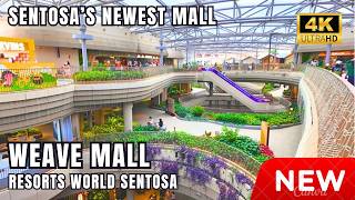 Locals Say This Is Singapores Newest Mall  Weave Sentosa Walking Tour 4k
