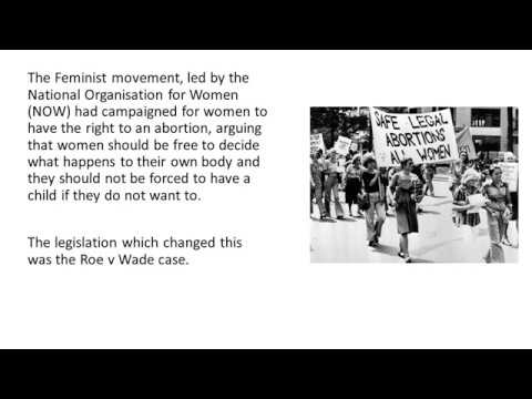 Roe v Wade GCSE History - YouTube