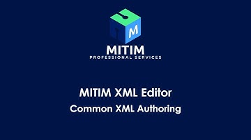 Web-based MITIM XML Editor | XML | Common XML Authoring