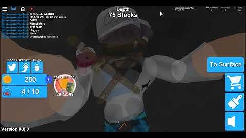 Roblox Mining Simulator CODES!!