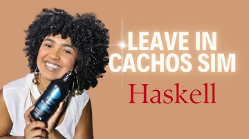 Resenha Leave in Cachos Sim Haskell