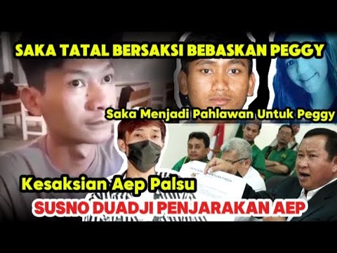 KESAKSIAN SAKA MEMBUAT PEGGY BEBAS DAN AEP MASUK PENJ4RA ❗❗❗