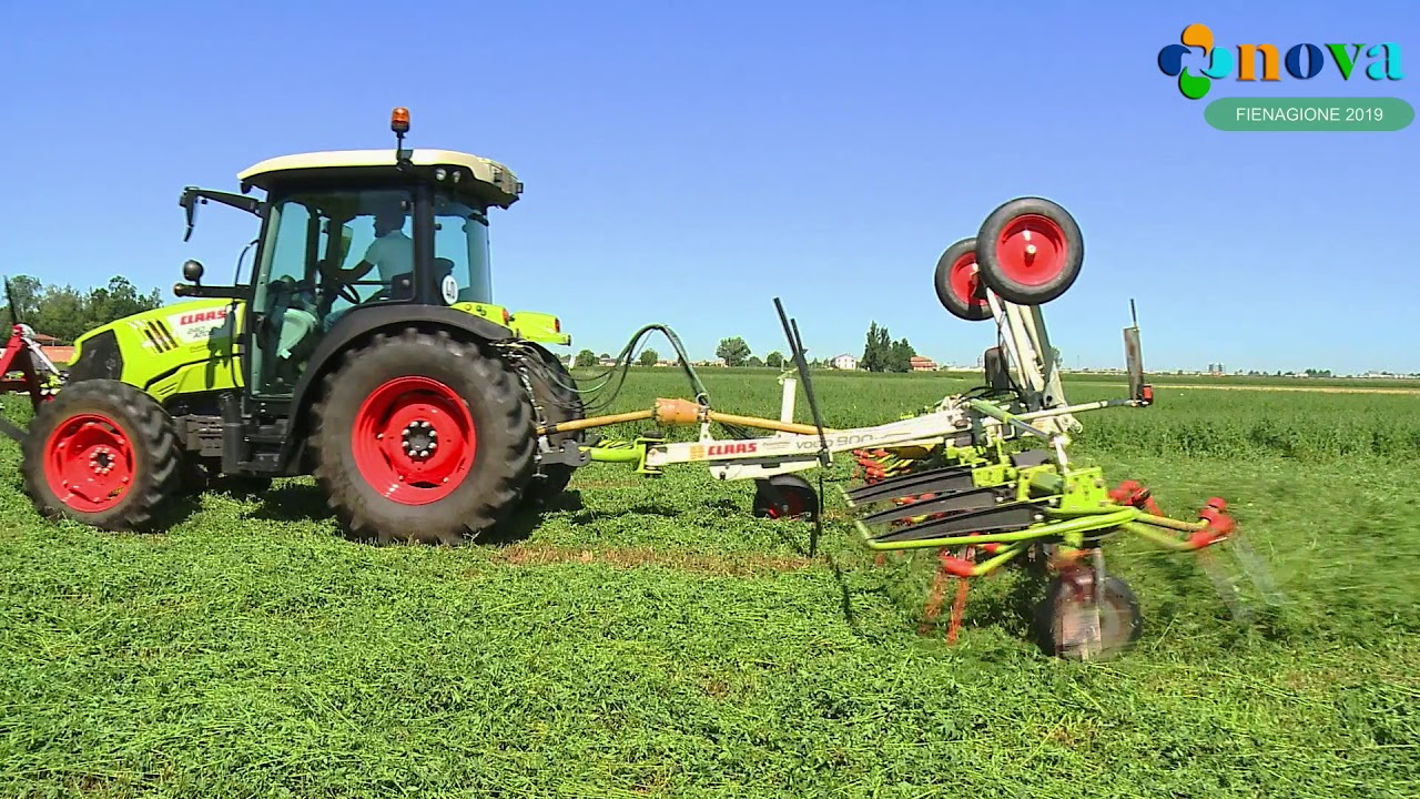 Claas Una Gamma Completa Di Macchine Per La Fienagione YouTube