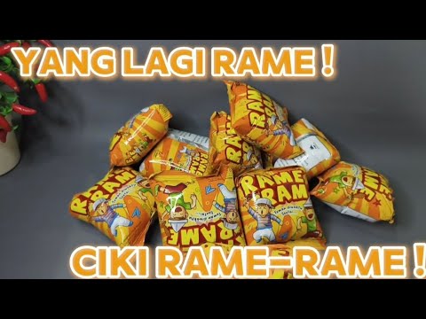 Ciki Rame Rame BARU ! ISINYA RAME BANGAT - UNBOXING CIKI RAME-RAME - YouTube