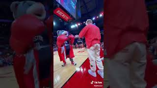 Jake Paul pulled a Will smith and smacked the rockets mascot tiktok