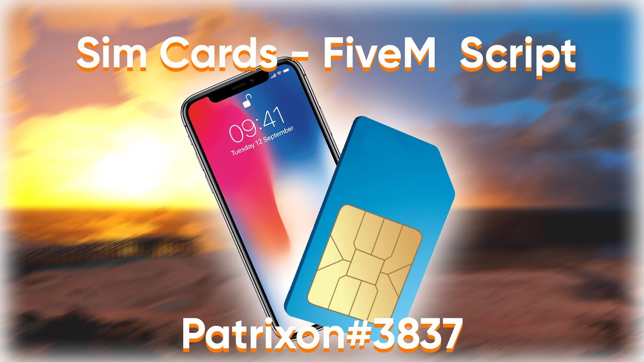 Sim Cards Patrixon3837 FiveM Script YouTube