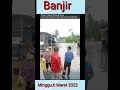 Banjir di Padang Gantiang jalan menuju Malampah tidak bisa dilewati #banjir
