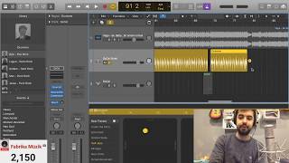 Vega Bu Sabahların Bir Anlamı olmalı''yı sıfırdan çalıyoruz (Gitar, Klavye, Bass, Davul) Logic X Pro