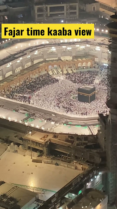 Fajar time kaaba view #shorts #youtubeshorts #makkah