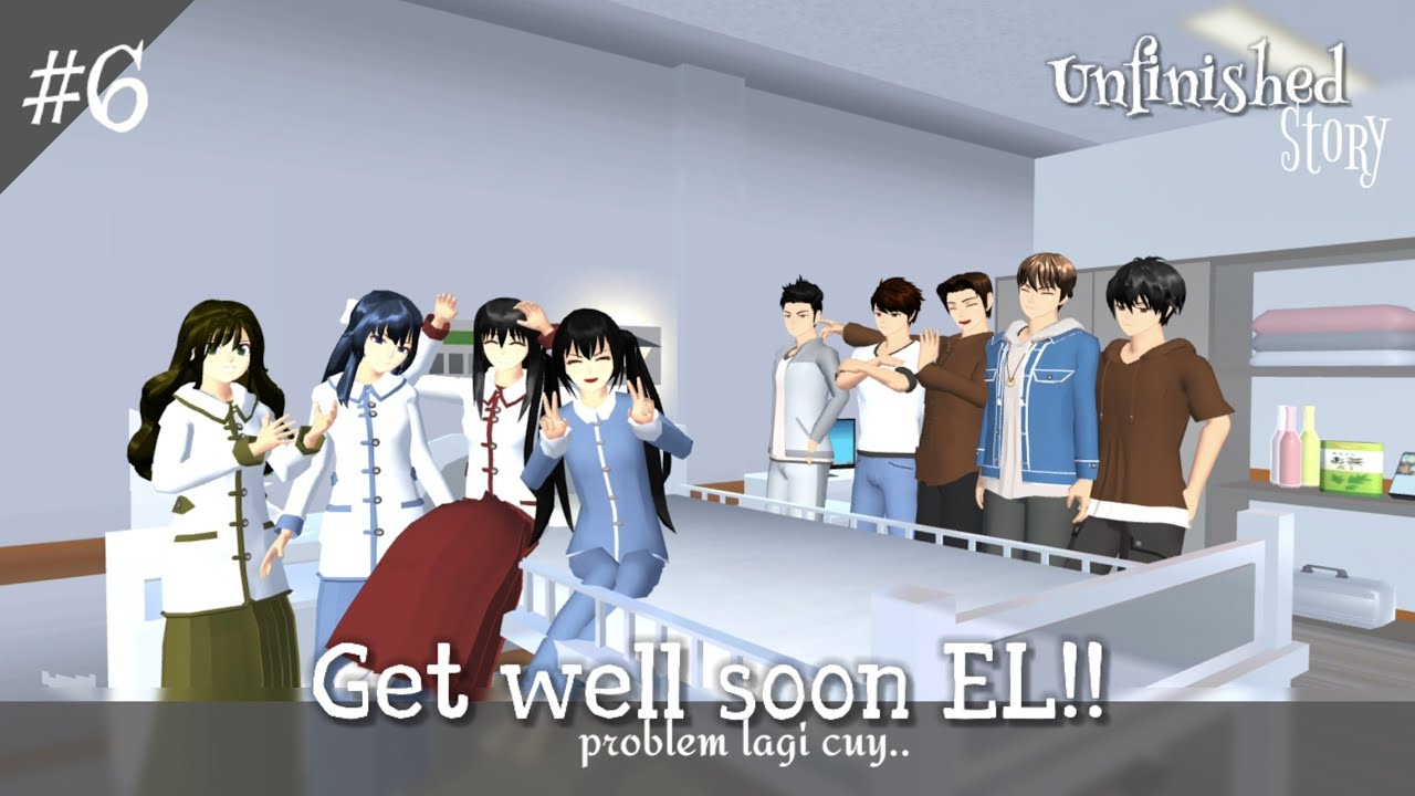 UNFINISHED STORY || #6 || GWS EL!! || DRAMA SAKURA SCHOOL SIMULATOR