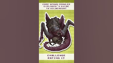 Exposed D&D 5e Core Spawn Crawler Challenge Rating #Shorts