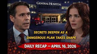 General Hospital Recap (April 16, 2026) — Secrets Deepen as a Dangerous Plan Takes Shape
