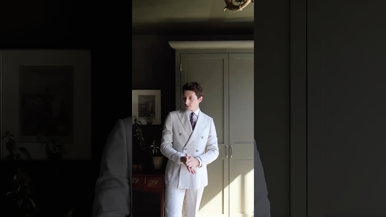 Trying on New Linen Suits for Summer | Chelsea Flower Show Style Prep