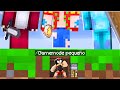 Minecraft: INVICTOR PEQUEÑO vs 3 ASESINOS 😱🔪 MINECRAFT SPEEDRUN con los COMPAS #5