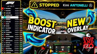 NEW F1 26 Overlay: Track Every Driver Using Boost! | Stop And Go Plugin Simhub
