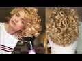 How I Diffuse My Natural Curly Hair for Voluminous 2B/C Waves & 3A Curls
