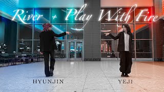[K-POP IN PUBLIC | ONE TAKE] YEJI x HYUNJIN - River + Play With Fire Resimi
