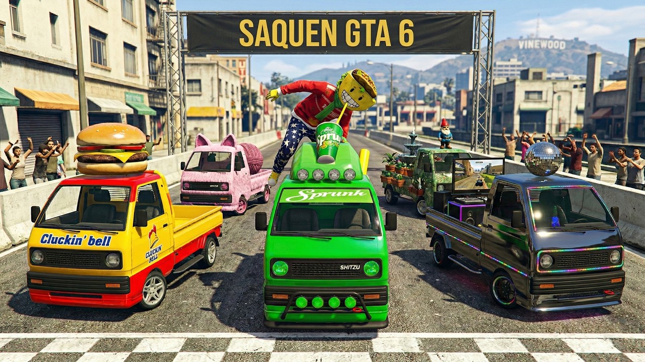 MI PRIMERA CARRERA con el COCHE mas LOCO de GTA 5 Online