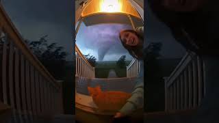 Tornado Dragged Her Cat Down The Stairs She Screamed Ringcam Footage