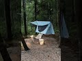 This Hammock Tent Combines Comfort & Shade All-in-One Camping Shelter #HammockTent #CampingHammock