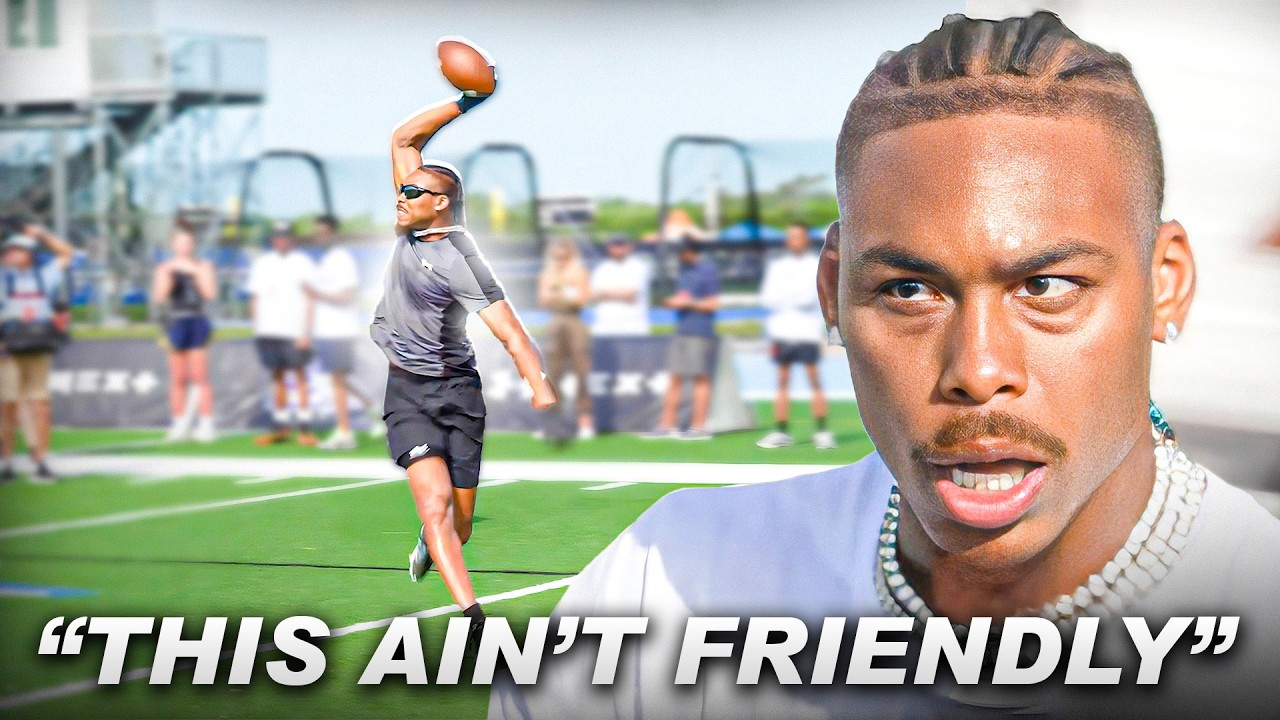 Justin Jefferson Mic'd Up At TOP SECRET Receiver Camp! “This Ain’t ...