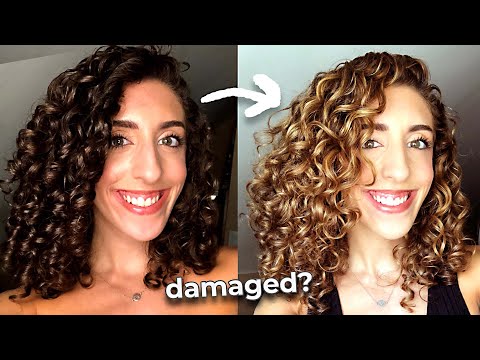 Are Highlights Bad For Curly Hair