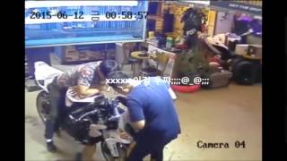 모토스클럽 천알알작업영상파일 cbr1000rr 작업영상