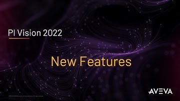 PI Vision 2022 New Features