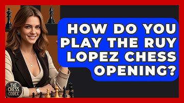 How Do You Play The Ruy Lopez Chess Opening? - The Chess Codex