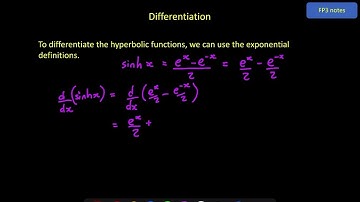 Further Pure 3 - Differentiation - Video 1