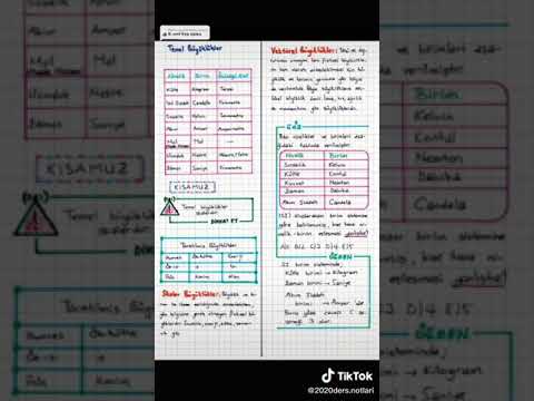 9.SINIF FIZIK DERS NOTU