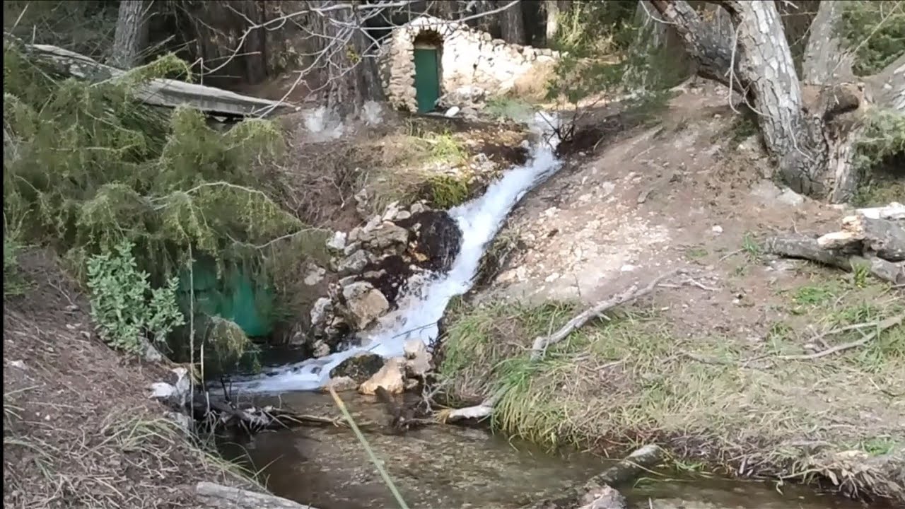 El Reventón de la Fuente 💦 de "La Carrasca" 🌧 en Totana - Murcia - España 🇪🇸 lluvias de abril - 2022