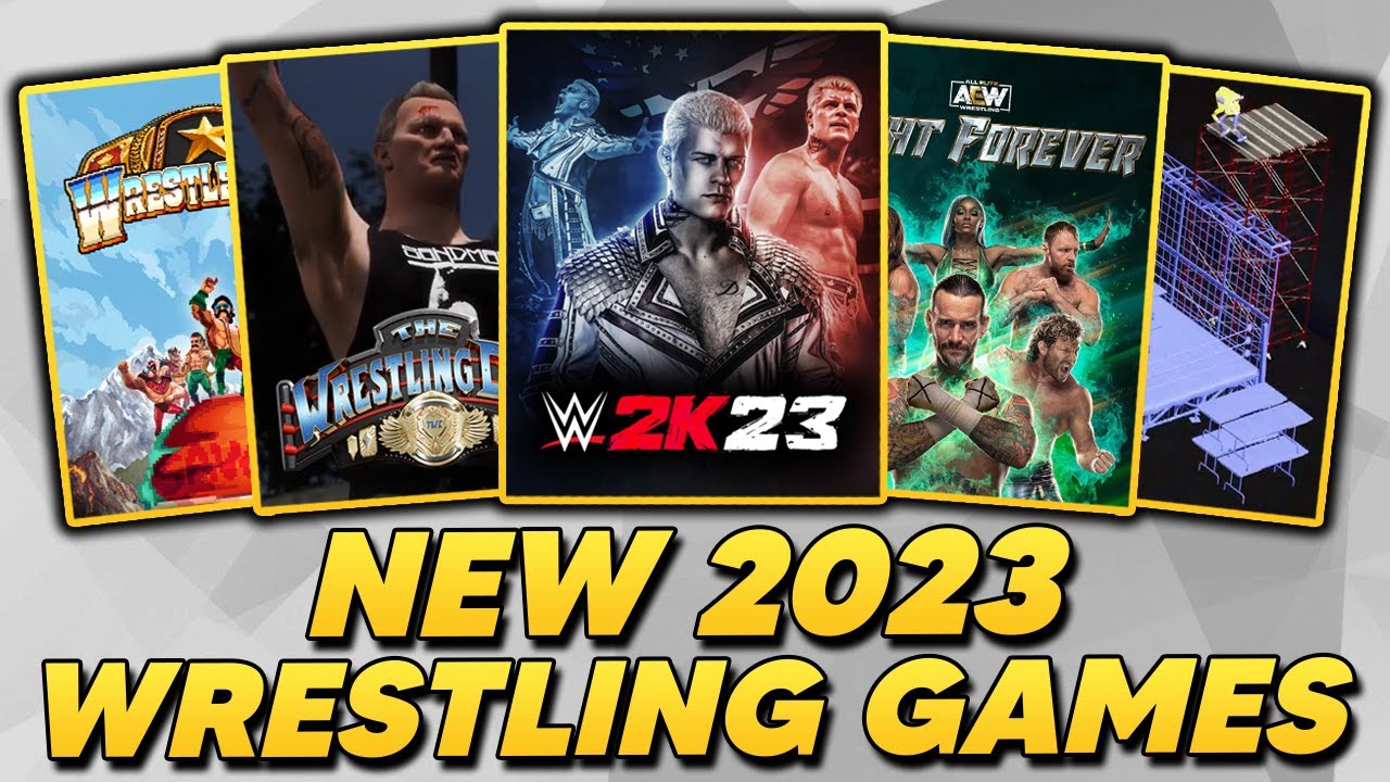 5 NEW Wrestling Games Coming Out In 2023! YouTube