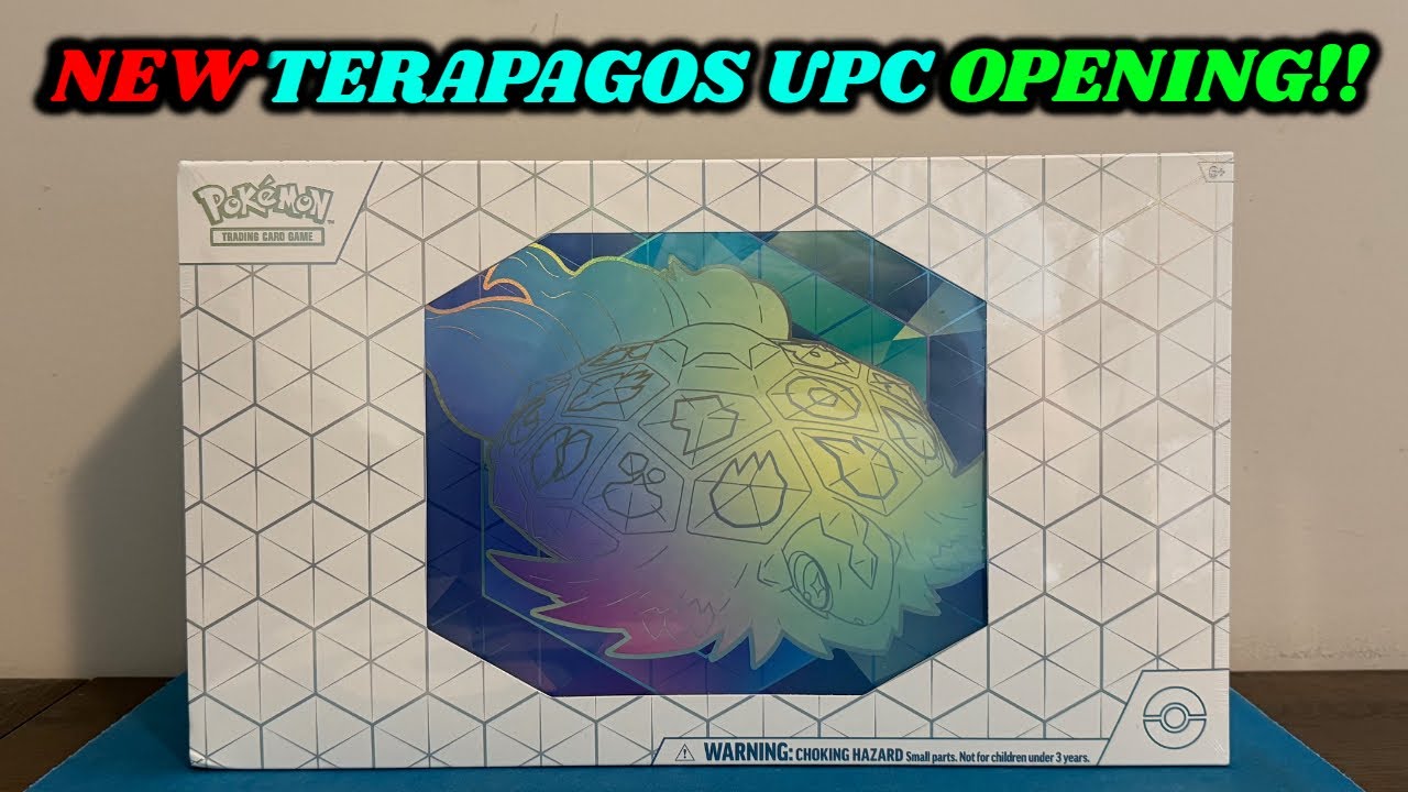 I opened the NEW $120 TERAPAGOS EX Ultra Premium Collection Box