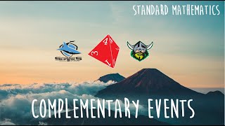 Complementary Events (HSC Standard Mathematics)