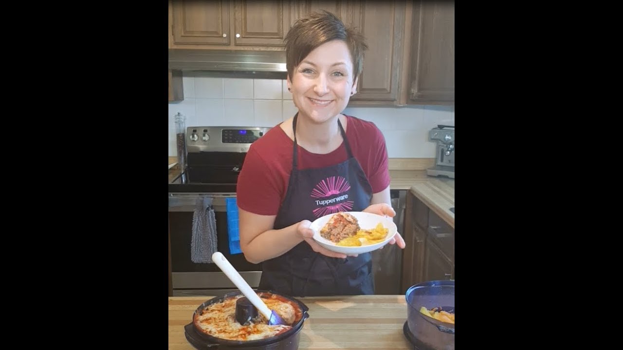 Recette Tupperware facile de pain de viande et légumes