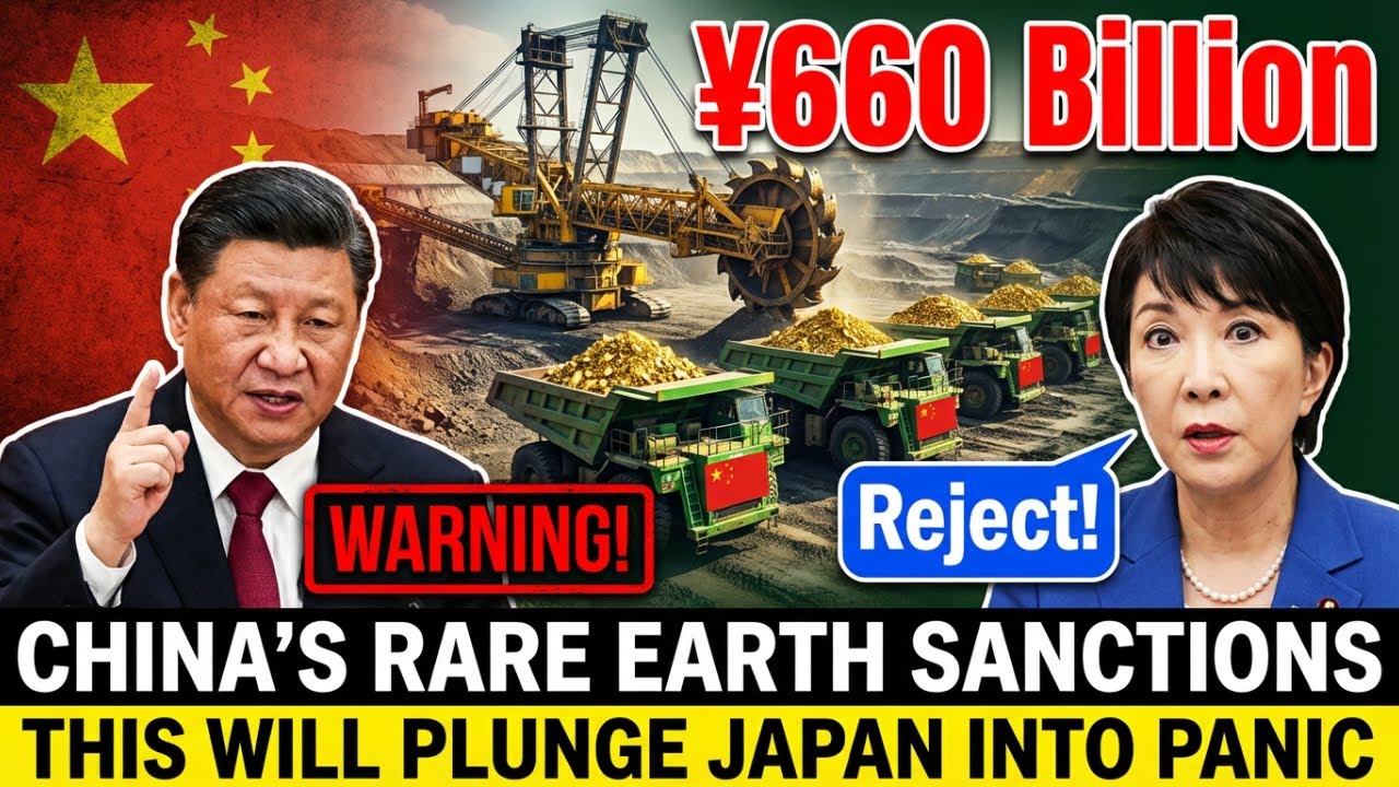 China Cuts Off Rare Earth Supplies to Japan — National Panic Erupts