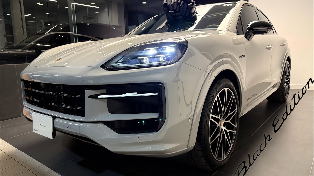 Nuevo Porsche Cayenne BLACK EDITION* 2026 S E-Hybrid Coupe  | Exterior Crayón con Xpel