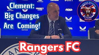 Big Changes Coming at Rangers FC!