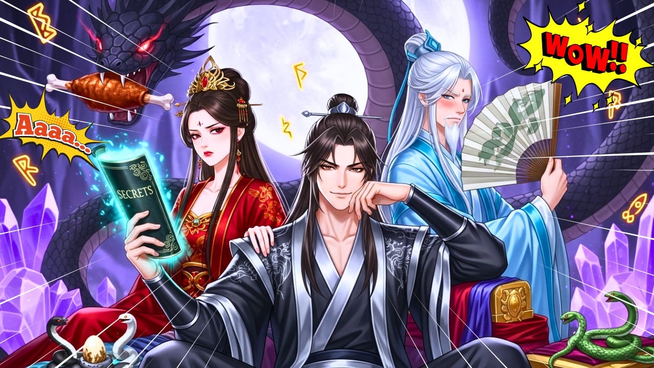 REENCARNADO: SISTEMA de Sono APELÃO, Carregando RAINHA e MONARCA | Manhwa