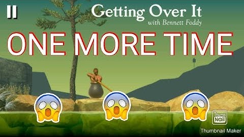 GETTING OVER IT GAMEPLAY #2 | THE MOST FRUSTRATING GAME EVER | THE GAMING ARENA