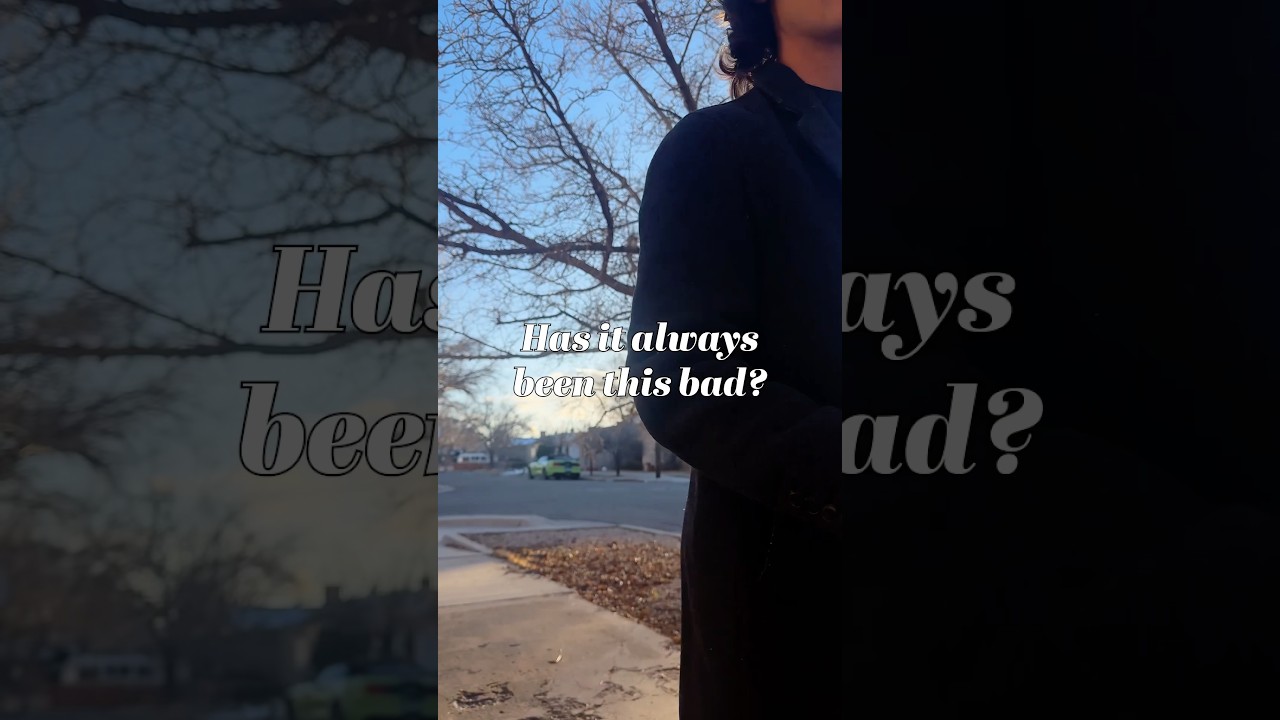 Неужели всегда было так плохо? 