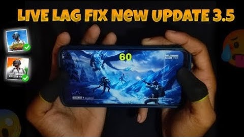 HOW TO FIX LAG IN PUBG MOBILE LAG FIX GUIDE / TUTORIAL