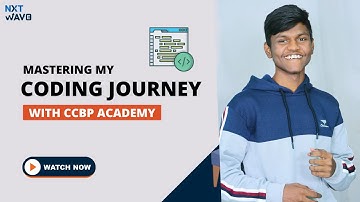 My Journey with CCBP(English) | NxtWave | 4.0 CCBP | Introduction | Feb 2023