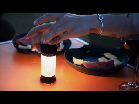 Ліхтар-світильник Fenix CL22R White | 12 режимів освітлення, 500 лм, USB зарядка, до 200 годин роботи, захист від води IP65, видео 1