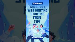 Cheap Web Hosting For WordPress Hosting In 2026 Starting From ₹24/Month In India