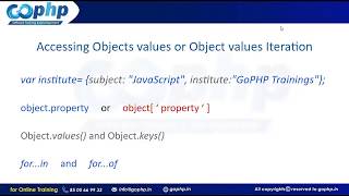 15 - JavaScript Object Iteration | Read keys and values Wealth