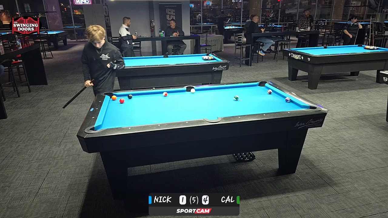 Ultimate Pool Iowa Open. Nick vs Cal