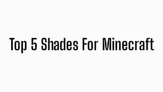Top 5 shades for Minecraft screenshot 5