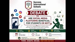 Debate Topic: Are Social Media Platforms Beneficial for Students or Not?
